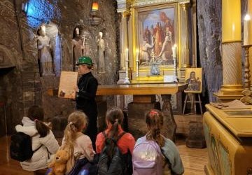 Klasy 3 w  Kopalni Soli w Bochni