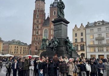 Wycieczka mikołajkowa klas piątych
