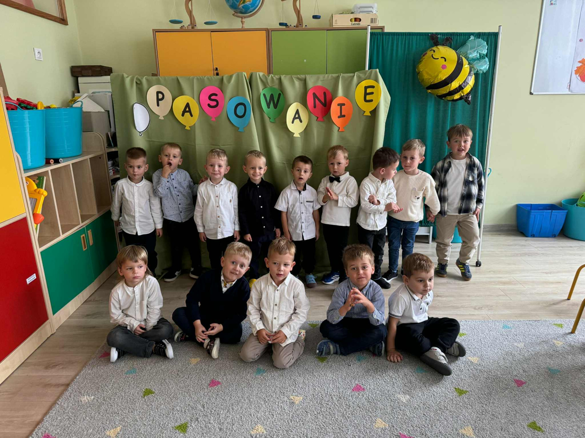 Pasowanie na „Średniaka” w grupie „Pszczółki